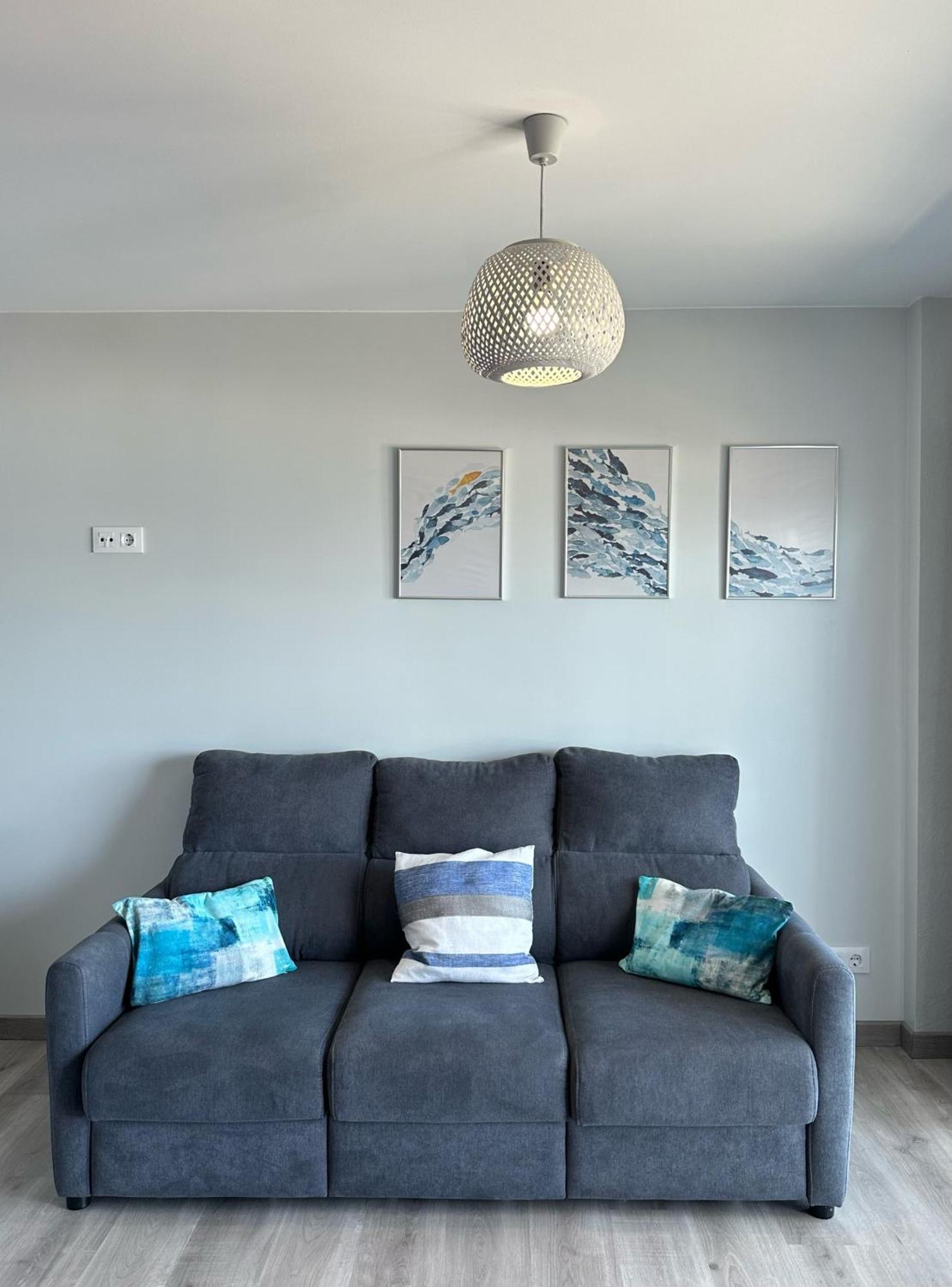 Estudio Con Impresionantes Vistas Al Mar Blanes Exterior foto