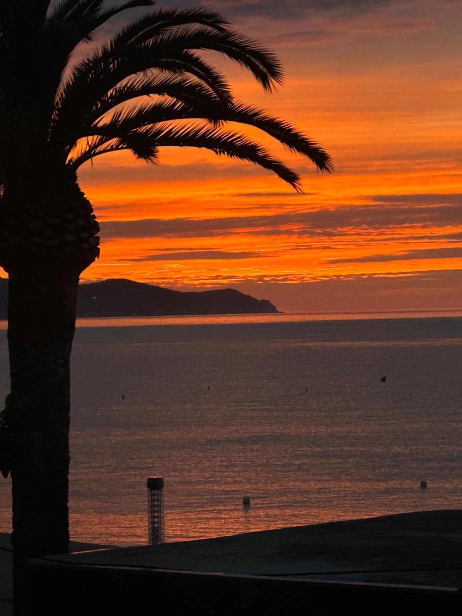 Estudio Con Impresionantes Vistas Al Mar Blanes Exterior foto